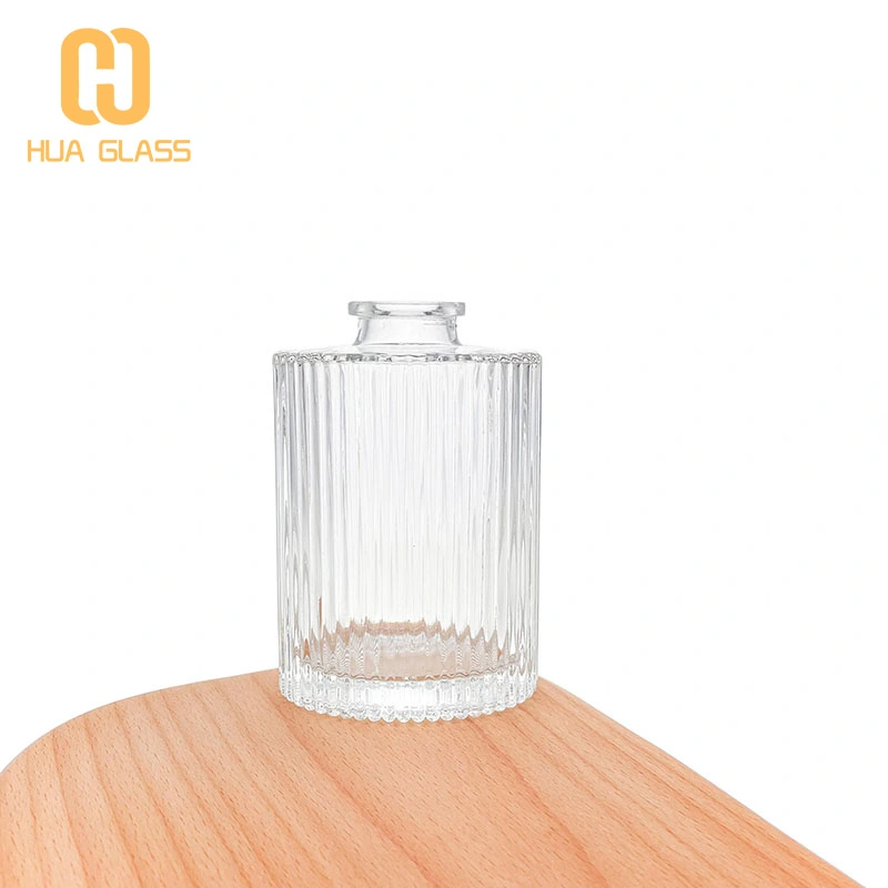 200 مل الزجاج المزخرفة القصب الناشر زجاجات النفط زجاجة الناشر الزجاج