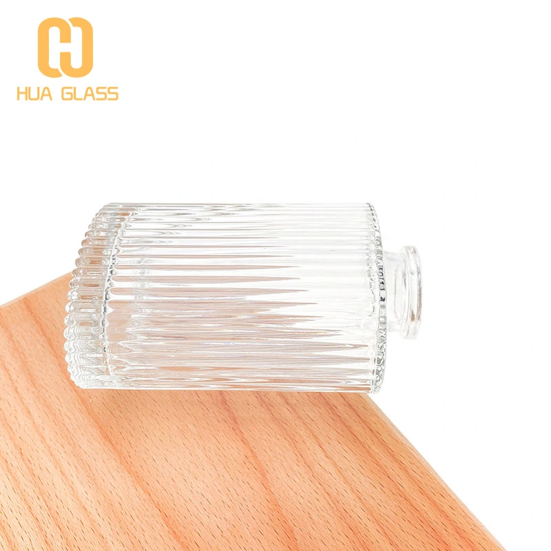 200 مل الزجاج المزخرفة القصب الناشر زجاجات النفط زجاجة الناشر الزجاج