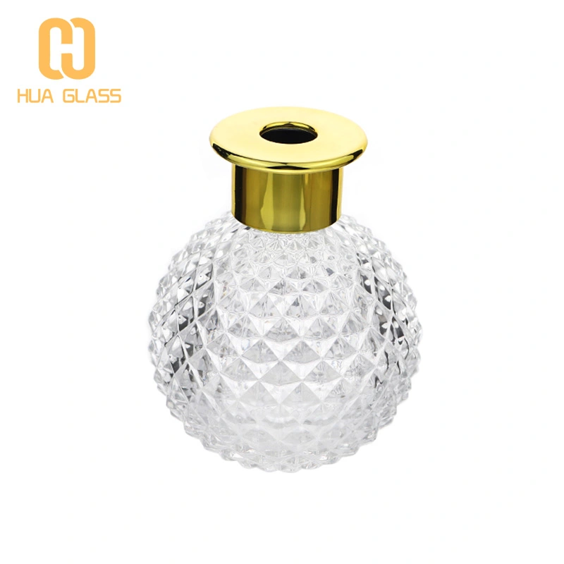 100 مل 200 مل زجاجة الماس جولة الزجاج القصب الناشر