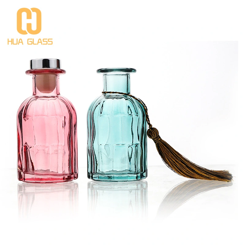 120 مل زجاجة مستديرة الزجاج القصب الناشر