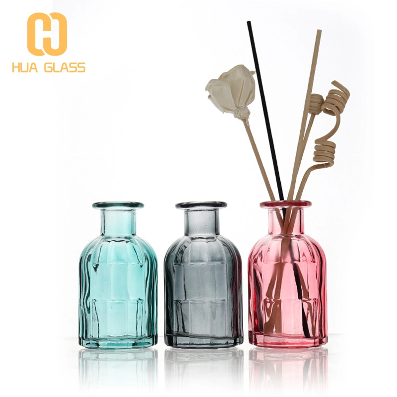 120 مل زجاجة مستديرة الزجاج القصب الناشر