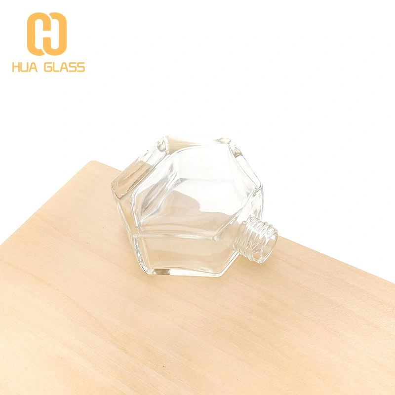 Бутылка с тростниковым диффузором на 80 мл Прозрачная бутылка с диффузором