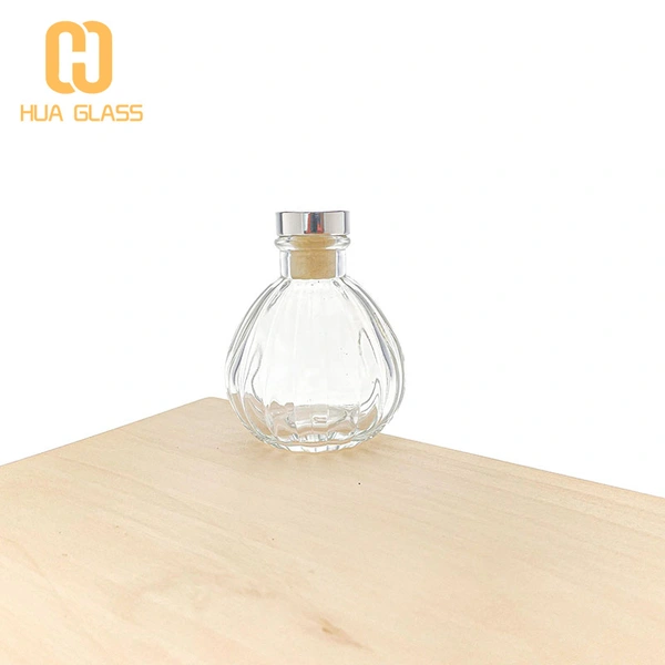 bouteilles de diffuseur en verre clair bouteille de diffuseur de parfum