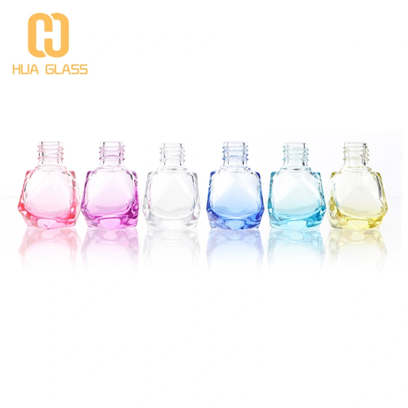 Bouteille suspendue de désodorisant de voiture en forme de diamant colorfu de 8 ml