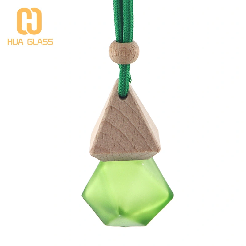 8 мл цветной стеклянный флакон с бриллиантами, подвесной автомобильный парфюм