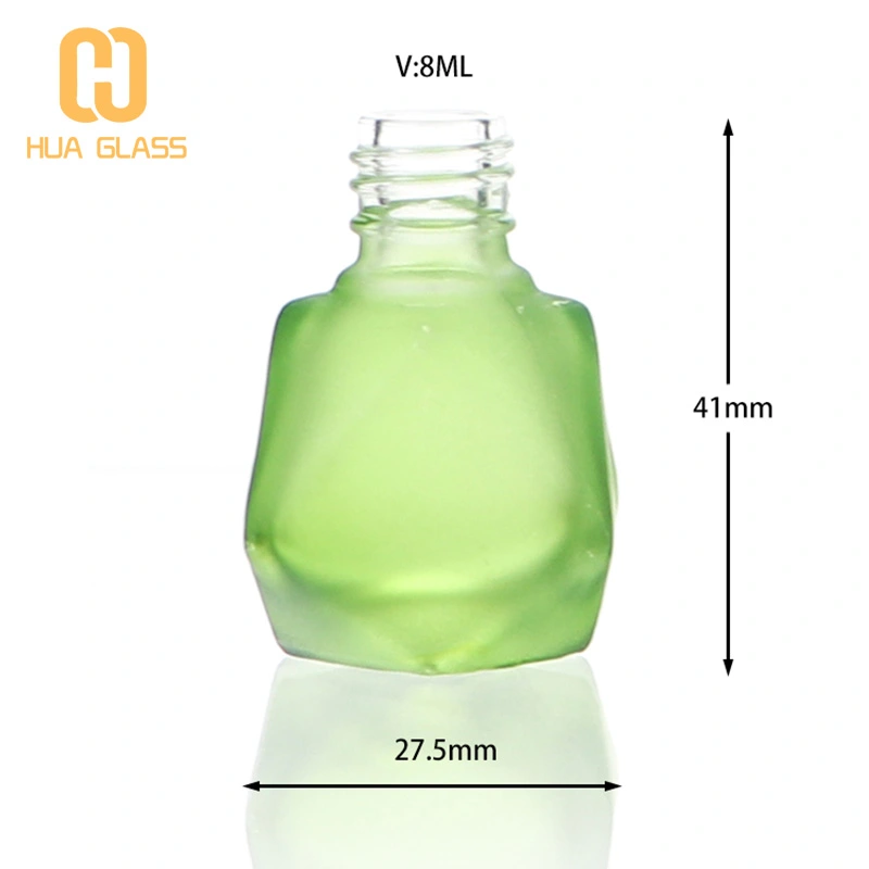 8 мл цветной стеклянный флакон с бриллиантами, подвесной автомобильный парфюм