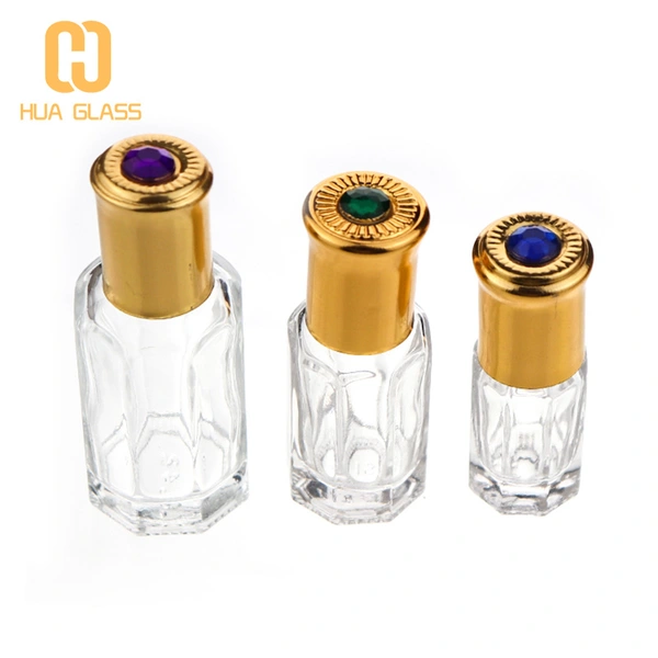 3 ml 6 ml 9 ml 12 ml roller attar bouteille rouleau sur bouteille en verre