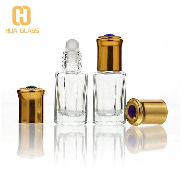 3 ml 6 ml 9 ml 12 ml roller attar bouteille rouleau sur bouteille en verre
