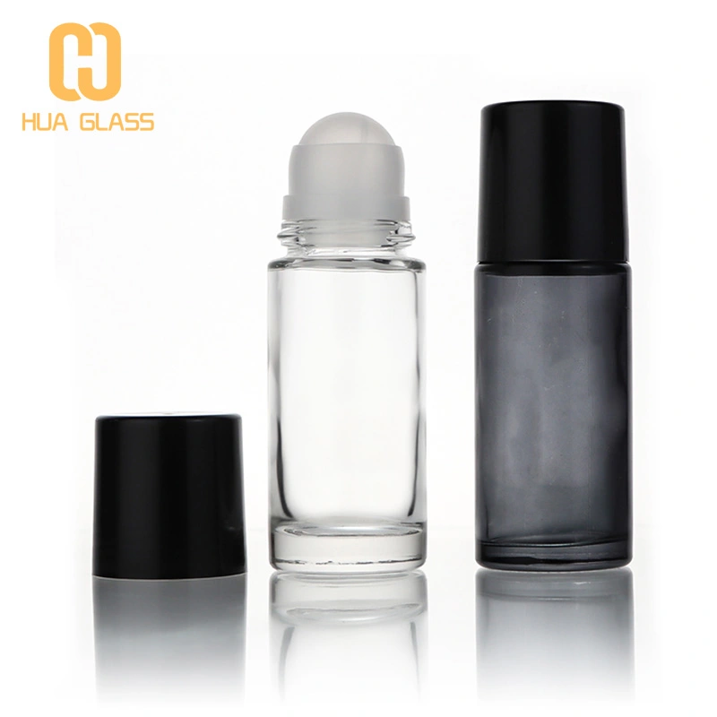 30 مل 50 مل بكرة الجسم زجاجة الأسطوانة على زجاجة مزيل العرق