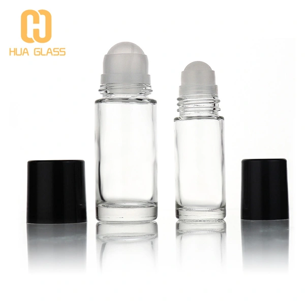 30 مل 50 مل بكرة الجسم زجاجة الأسطوانة على زجاجة مزيل العرق