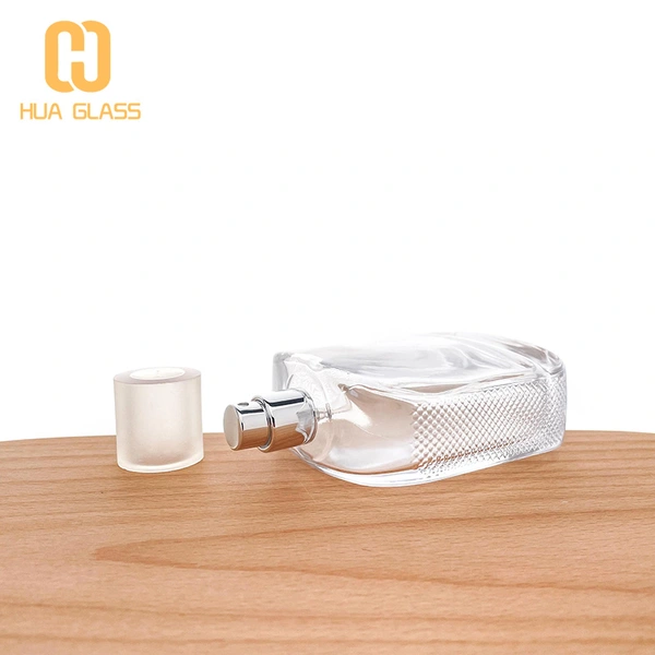 Frasco de perfume de vidrio esmerilado de 100 ml