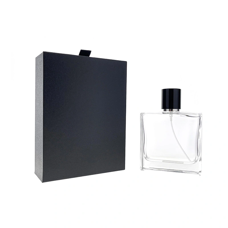 100ml Magnetic Cap perfume bottle with box packaging