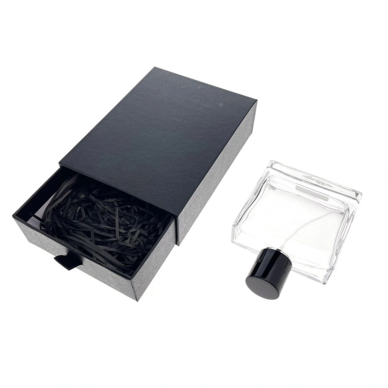 100ml Magnetic Cap perfume bottle with box packaging