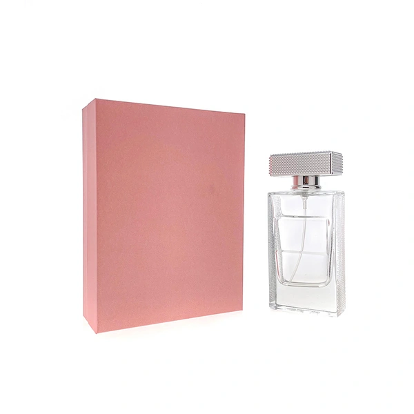 Flacon de parfum de 60 ml avec emballage cadeau rose