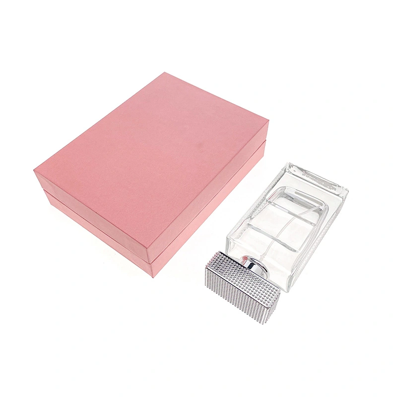 Flacon de parfum de 60 ml avec emballage cadeau rose