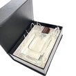 50ml polished perfume bottle with magnetic black gift box packaging