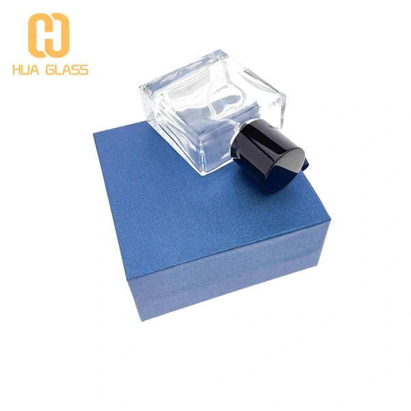 50ml Magnetic Cap perfume bottle with gift box packaging