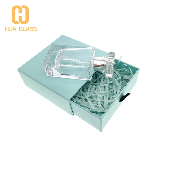30ml Clear Glass Perfume Bottle With Box