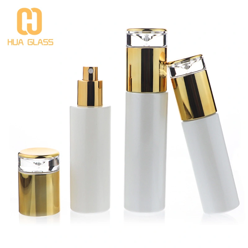 لؤلؤة بيضاء فاخرة 20 مل 30 مل 50 مل 100 مل مجموعة زجاجات ومستحضرات التجميل