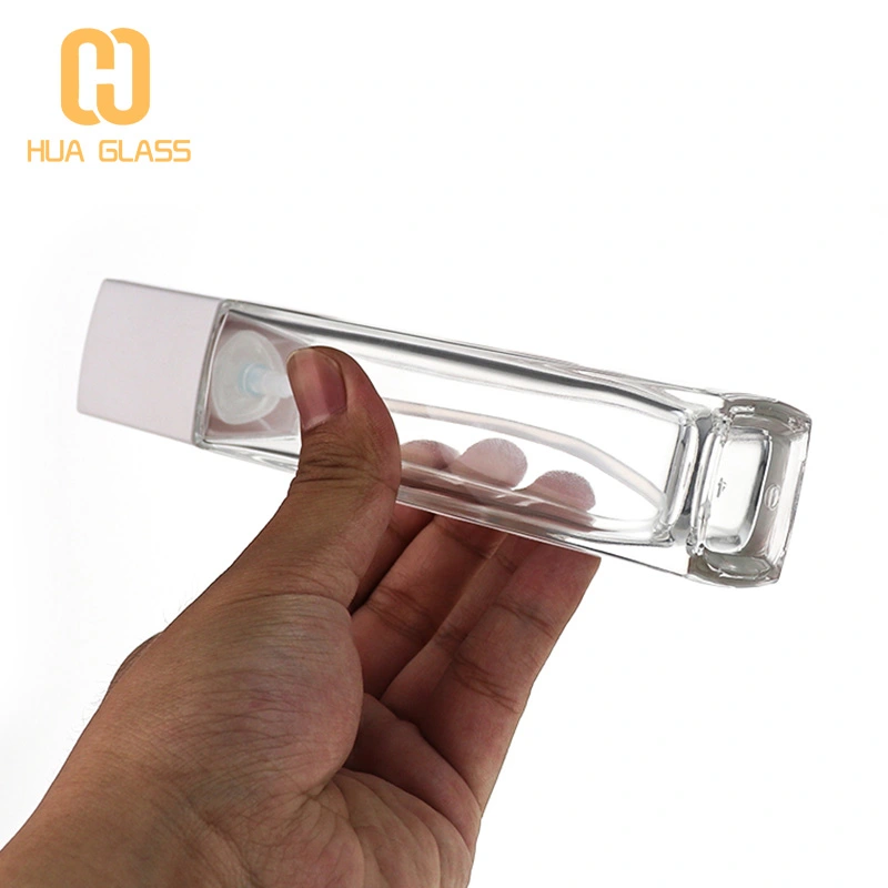 زجاجة بخاخ مستحضرات التجميل المربعة 100 مل مجموعة زجاجات مستحضرات التجميل  