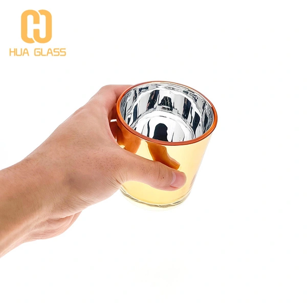 portavelas galvanizadas de lujo