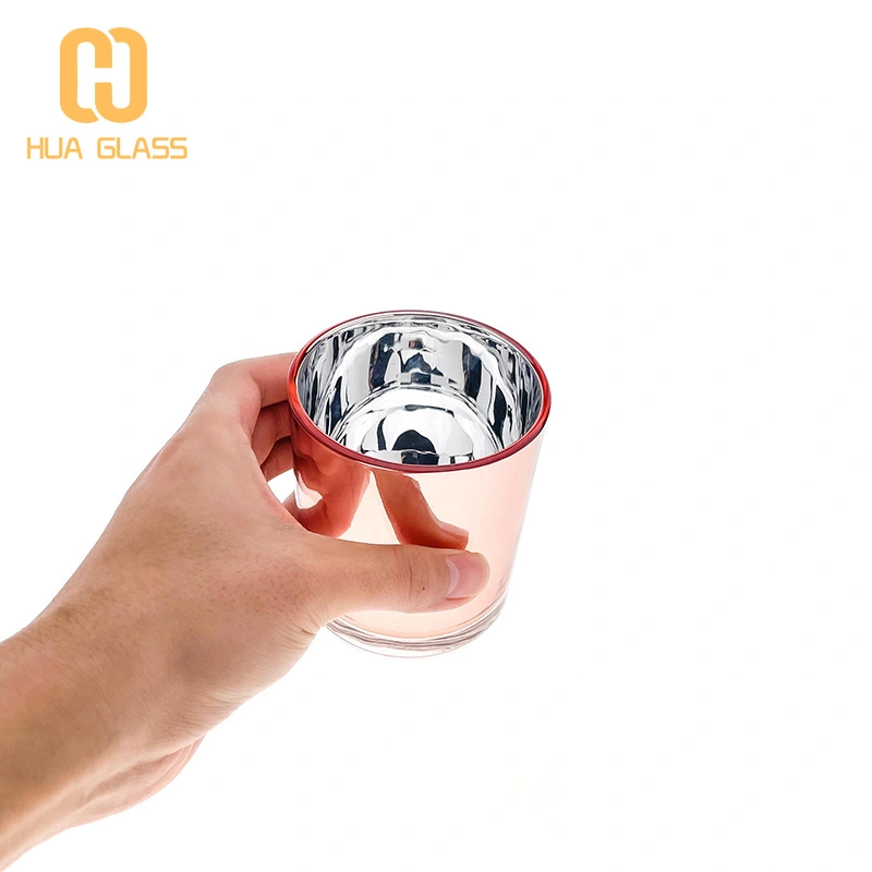 portavelas galvanizadas de lujo