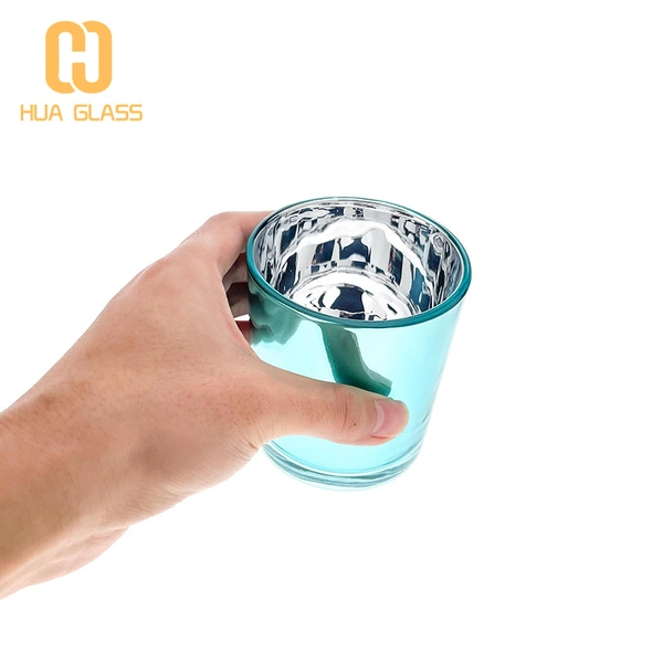 portavelas galvanizadas de lujo