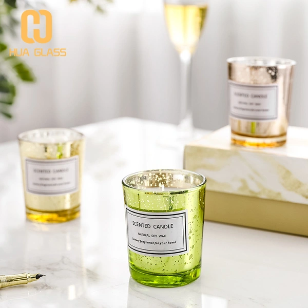 cadeau décoratif de noël 7 oz 8 oz bougeoirs votifs pot de bougie