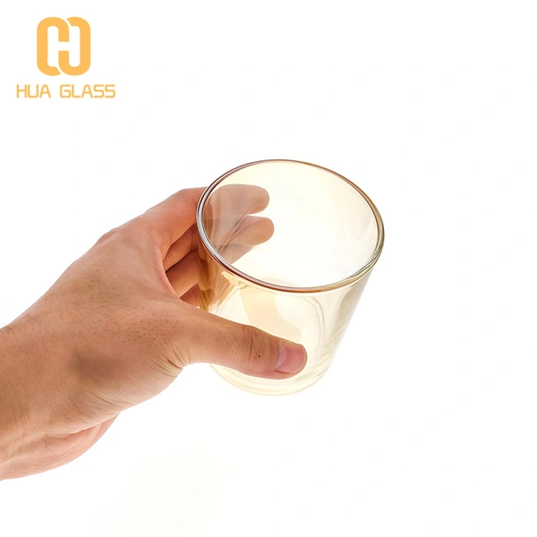 радужные пустые банки из-под свечей стеклянные банки для изготовления свечей