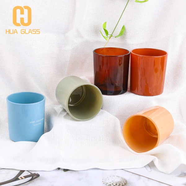 Tarros de velas vacíos personalizados de 220ml, 310ml, 430ml, para hacer velas
