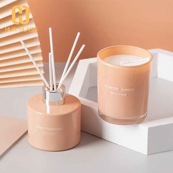 Tarros de velas vacíos personalizados de 220ml, 310ml, 430ml, para hacer velas