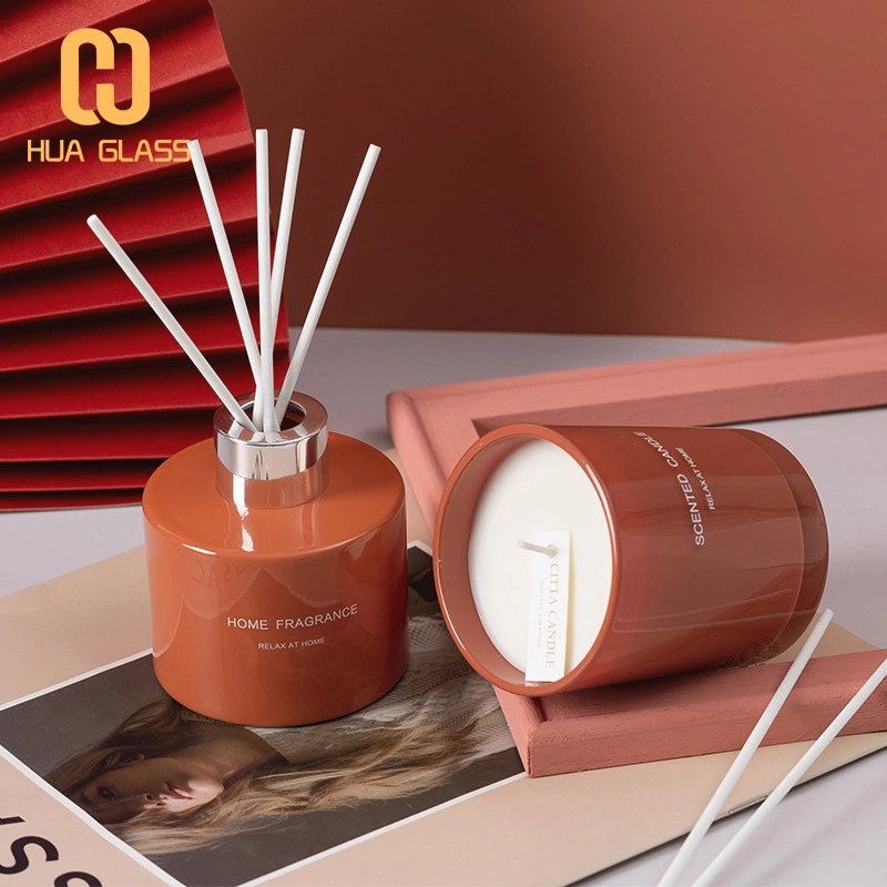 Tarros de velas vacíos personalizados de 220ml, 310ml, 430ml, para hacer velas