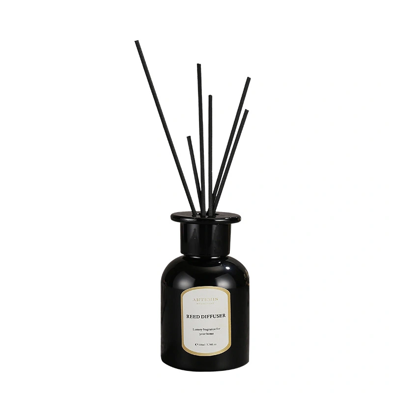 170 مللي اسطوانة زجاجية دائرية زجاجة الناشر القصب