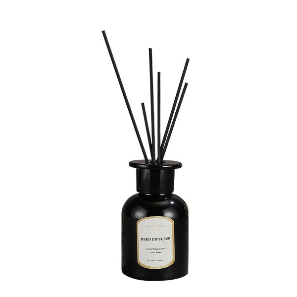 100ml Black Glass Reed Diffuser Bottle Home Diffuser Bottle