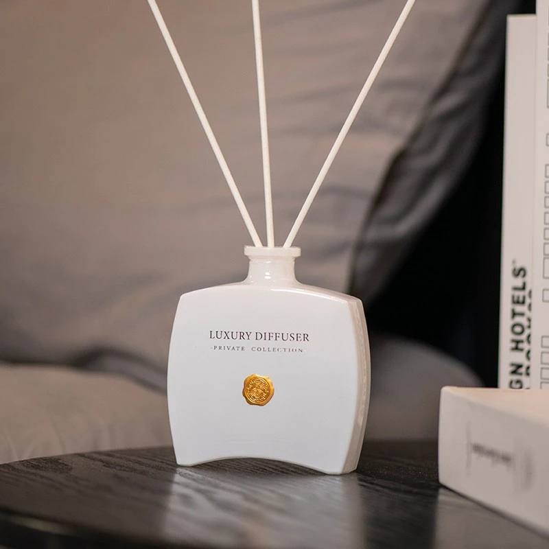 100ml Black White Glass Reed Diffuser Bottle Home Diffuser Bottle 