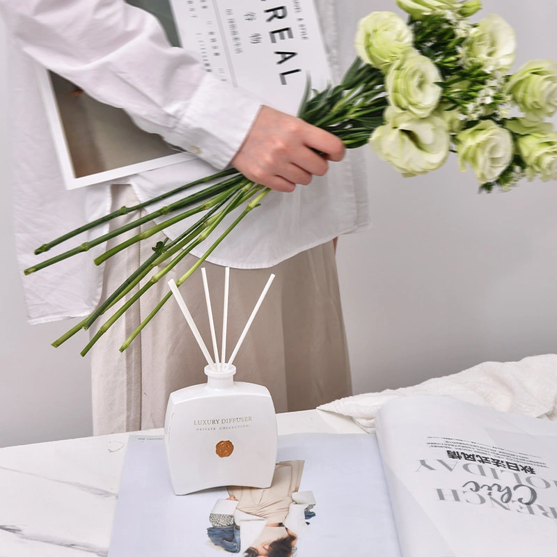 100ml Black White Glass Reed Diffuser Bottle Home Diffuser Bottle 