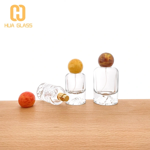 Flacon de parfum 30 ml 50 ml 100 ml avec bouchon à bille en résine