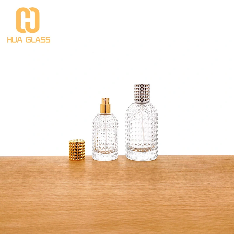 50ml 100ml botella de perfume botella de perfume vacía de vidrio  
