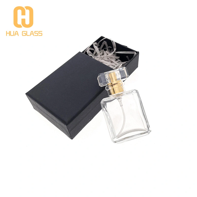 20ml Clear Glass Perfume Bottle With Box