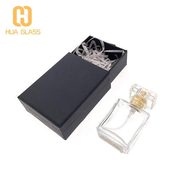 20ml Clear Glass Perfume Bottle With Box