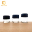 3oz 3.5oz 5oz tapa de rosca hermética tarro de almacenamiento de cáñamo de almacenamiento de vidrio personalizado