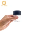 3oz 3.5oz 5oz tapa de rosca hermética tarro de almacenamiento de cáñamo de almacenamiento de vidrio personalizado