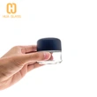 3oz 3.5oz 5oz tapa de rosca hermética tarro de almacenamiento de cáñamo de almacenamiento de vidrio personalizado