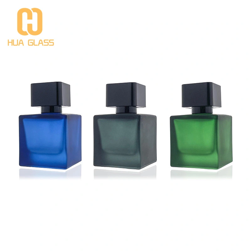 50ml 100ml botella de perfume botella de perfume vacía de vidrio  