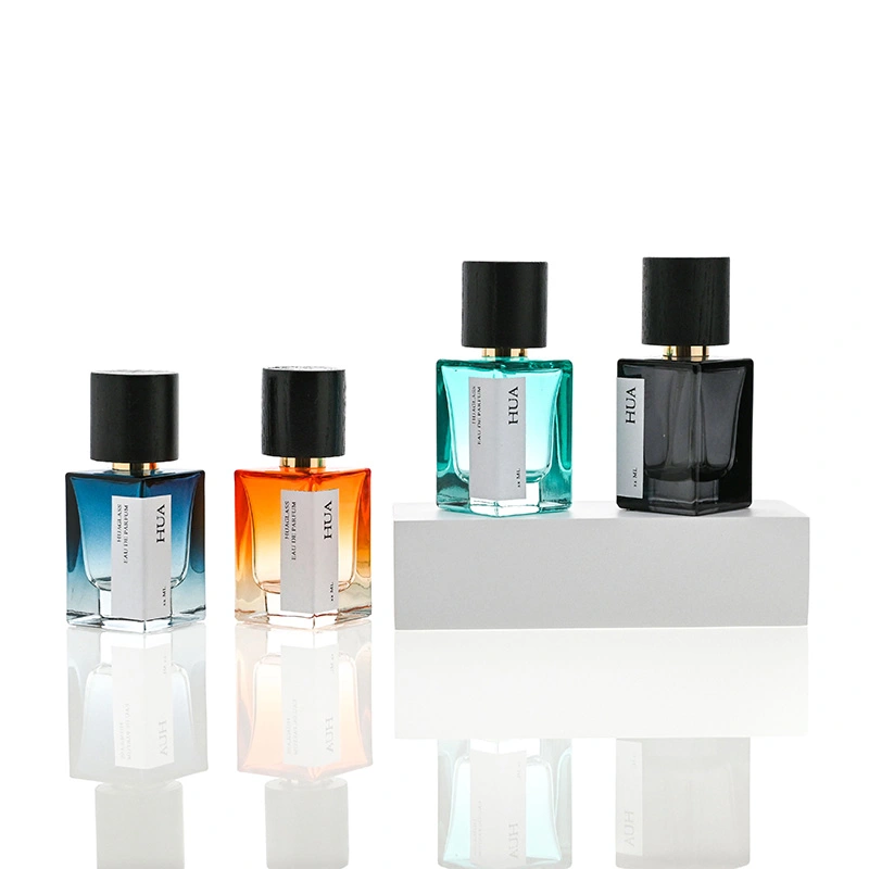 Frasco de perfume cuadrado de 30ml 50ml 100ml