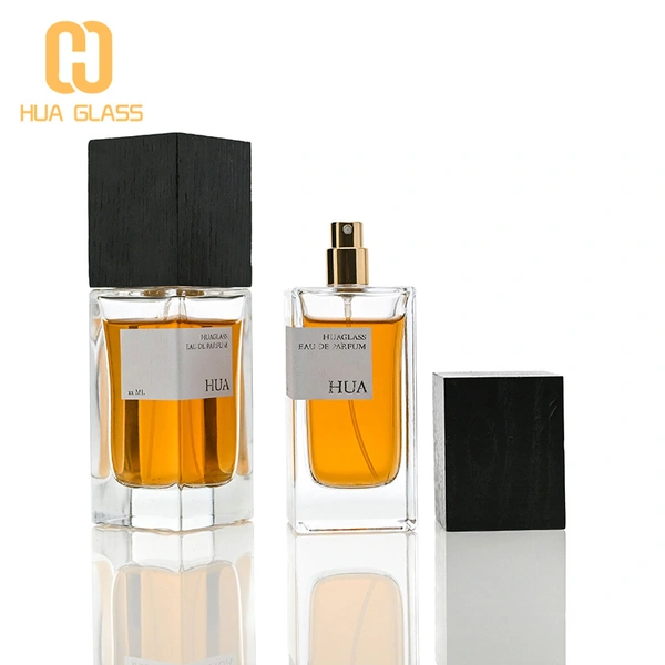 Flacon de parfum carré de 30 ml 50 ml 100 ml