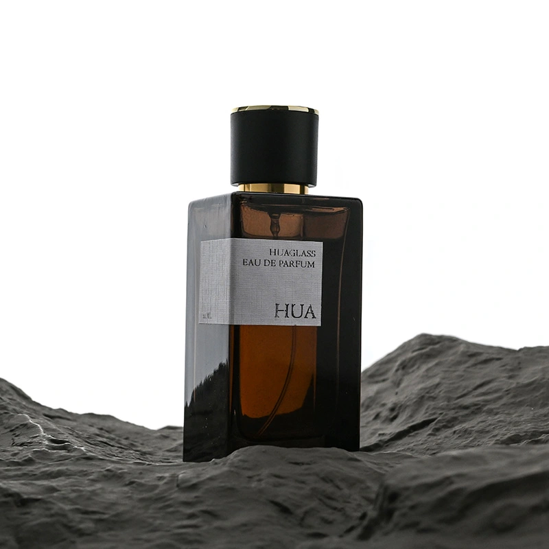 Frasco de perfume cuadrado de 30ml 50ml 100ml