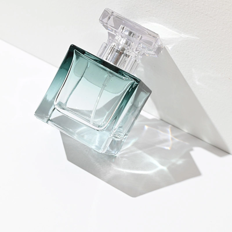 Flacon de parfum cubique de 30 ml 50 ml 100 ml