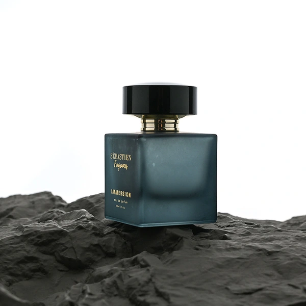 Flacon de parfum cubique de 30 ml 50 ml 100 ml