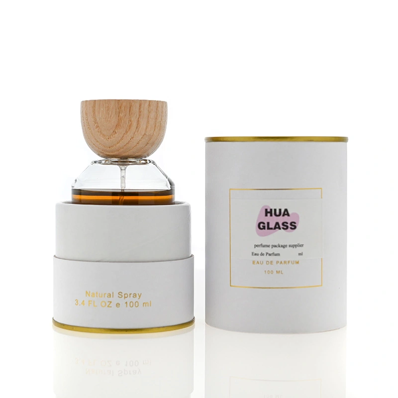 Frasco de perfume cuadrado de 30ml 50ml 100ml